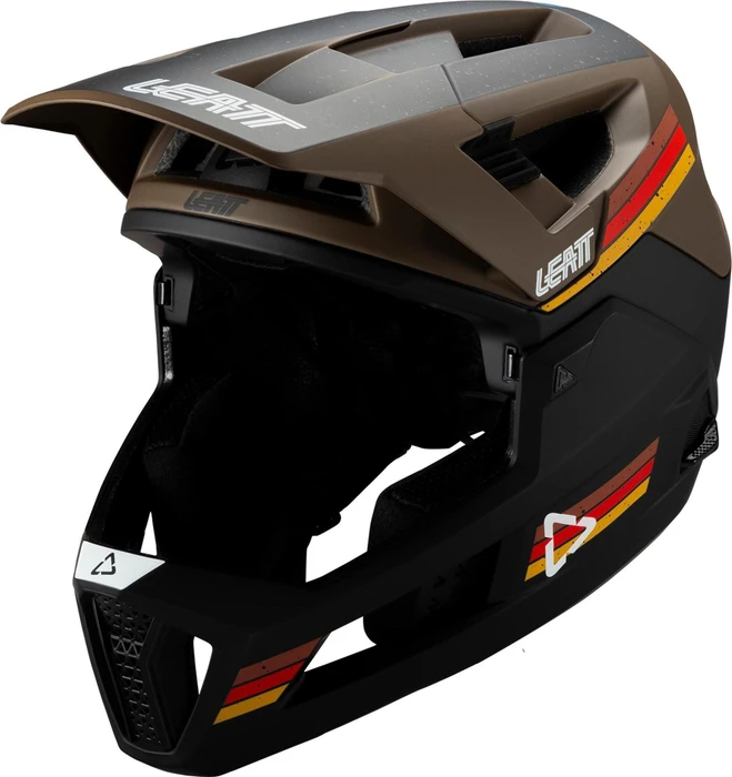 Leatt MTB 4.0 Enduro V25 Fullface-Helm loam