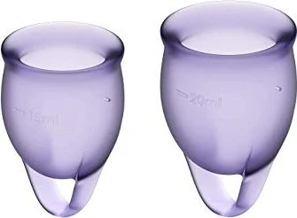 Satisfyer Feel Confident Set 15ml & 20ml Menstruationstasse