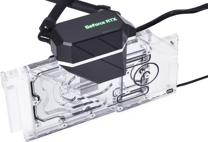 Alphacool Eiswolf 2 AiO 360mm RTX 3090/3080 TUF mit Backplate