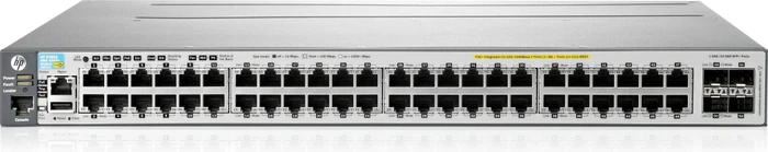 HPE Aruba 3800 48G Rackmount Gigabit Managed Stacking Switch, 48x RJ-45, 4x SFP+