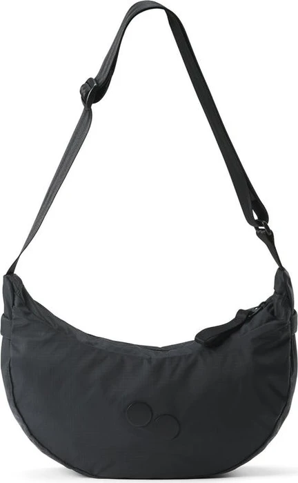 pinqponq Krumm Small Umhängetasche pure black