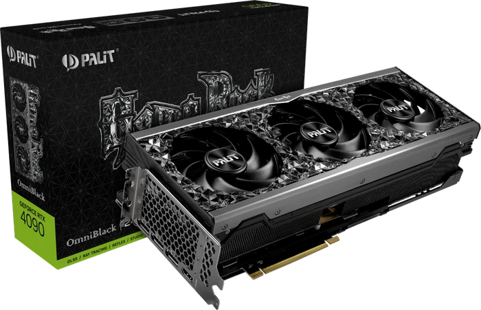 Palit GeForce RTX 4090 GameRock OmniBlack, 24GB GDDR6X, HDMI, 3x DP