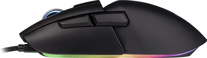 Thermaltake Argent M5 RGB Gaming Mouse, schwarz, USB