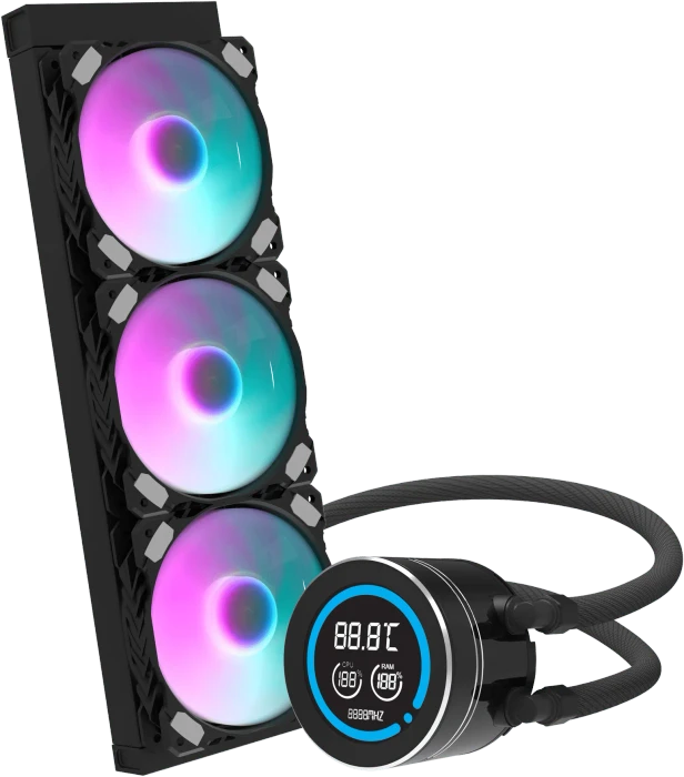 DarkFlash Nebula DN360D Black, schwarz, 360mm