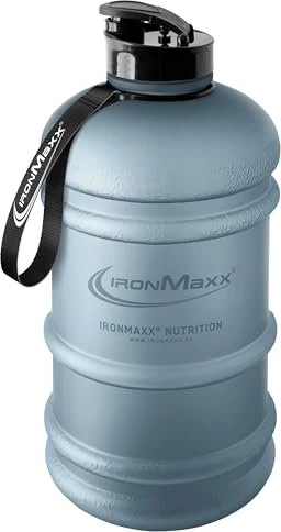 IronMaxx Water Gallon Trinkflasche 2.2l blau