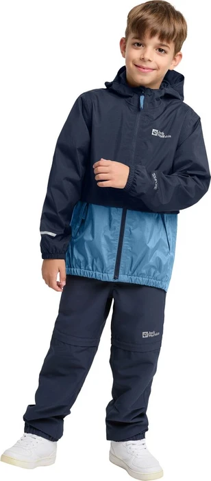 Jack Wolfskin Rainy Days 2l Funktionsjacke elemental blue (Junior)