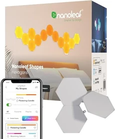 nanoleaf Shapes Hexagons Smart Lighting LED Panel Erweiterungspack 2W, 3 Stück