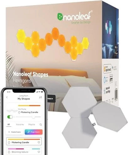 nanoleaf Shapes Hexagons Smart Lighting LED Panel