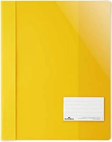 Durable Sichthefter opak, A4+, intensiv gelb/transparent, 25er-Pack