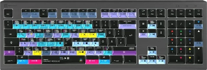 LogicKeyboard Astra DaVinci Resolve MAC, USB, DE