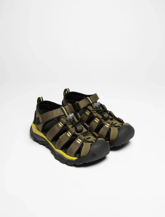 Keen Newport Neo H2 Little Kid dark olive/celery (Junior)