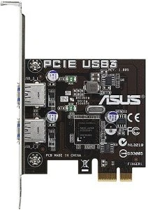 ASUS PCIE USB3, 2x USB-A 3.0, PCIe 2.0 x1