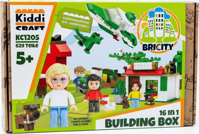 Kiddicraft Bricity 16in1 Building Box