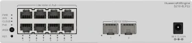 Huawei eKit SME Network eKitEngine S210 Series Desktop Gigabit Managed Switch, 8x RJ-45, 2x SFP, 32W PoE+ (S210-8LP2J / 98012920)
