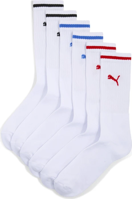Puma Sport Crew Stripe Socken, 3 Paare