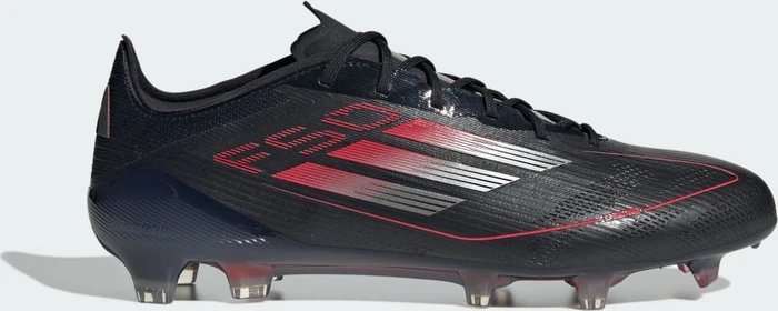 adidas F50 Elite FG core black/iron metallic/lucid red