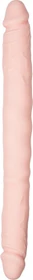 EasyToys Doppelendiger Dildo 40cm beige