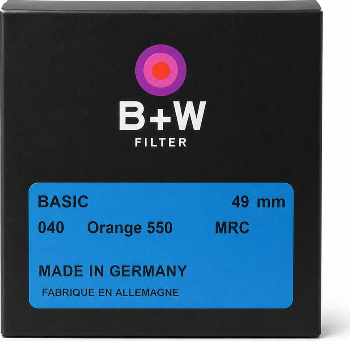 B+W Basic 550 (040) MRC Orangefilter 49mm
