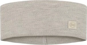Buff Solid Merino Wide Stirnband cloud