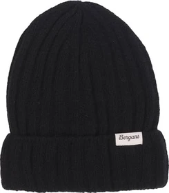 Bergans Rabot Mount Rib Wool Beanie schwarz (Damen)