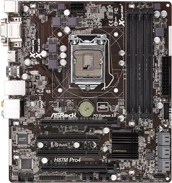 ASRock H87M Pro4 (Intel 1150)