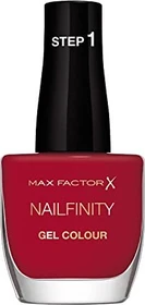 Max Factor Nailfinity Gel Colour Nagellack 310 red carpet ready, 12ml