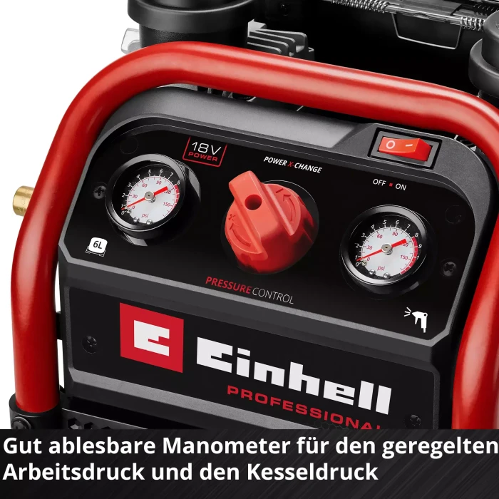 Einhell Professional SILENZZO 18/160 Akku-Kompressor solo