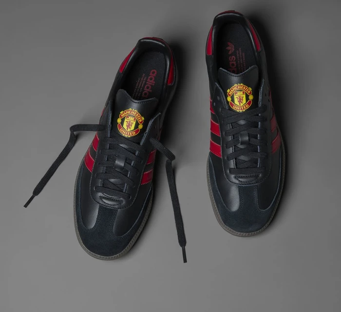 adidas Samba Manchester United core black/real red/gum