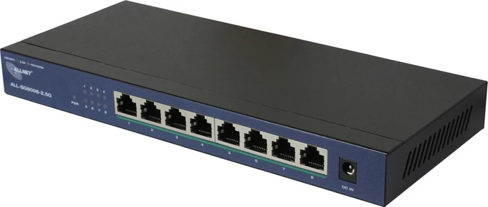 Allnet SG80 Desktop 2.5G Switch, 8x RJ-45