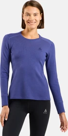 Odlo Natural Merino 260 Baselayer Funktionsshirt langarm skipper blue (Damen)