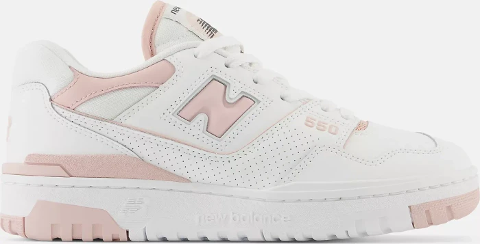 New Balance 550 white/pink sand (Damen)