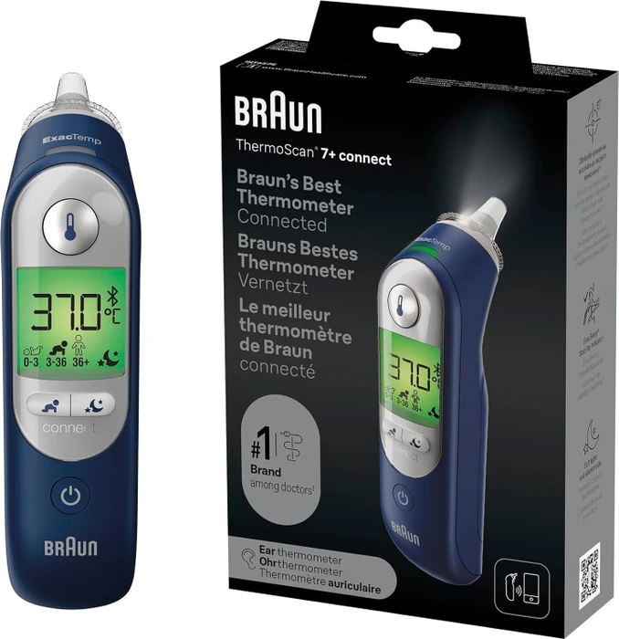 Braun IRT 6575NWE ThermoScan7+ connect