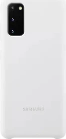 Samsung Silicone Cover für Galaxy S20 weiß