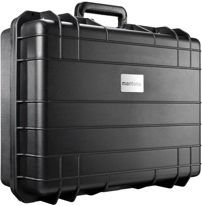 Mantona Outdoor Schutz-Koffer L schwarz