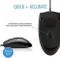 V7 Full Size Optical Mouse silber, USB Vorschaubild