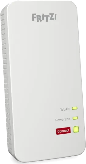 FRITZ! FRITZ!Powerline 1240 AX WLAN Set, Powerline/WLAN-Access Point und Powerline-Adapter Set, 2er-Bundle