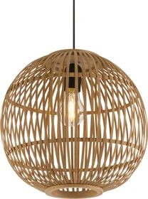 Globo Hildegard Hängeleuchte 35cm natur