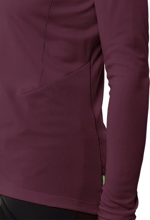 Vaude Larice II Funktionsshirt langarm cassis uni (Damen)