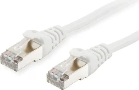 Equip Patchkabel, Cat6a, S/FTP, RJ-45/RJ-45, 0.5m, weiß