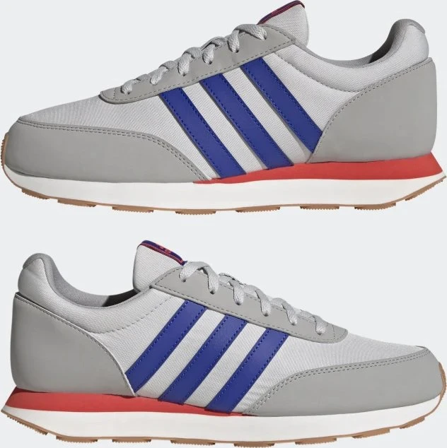 adidas Run 60s 3.0 grey one/lucid blue/bright red (Herren)