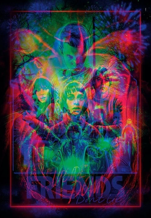 Clementoni Metamorphic Art Collection Stranger Things The Upside Down