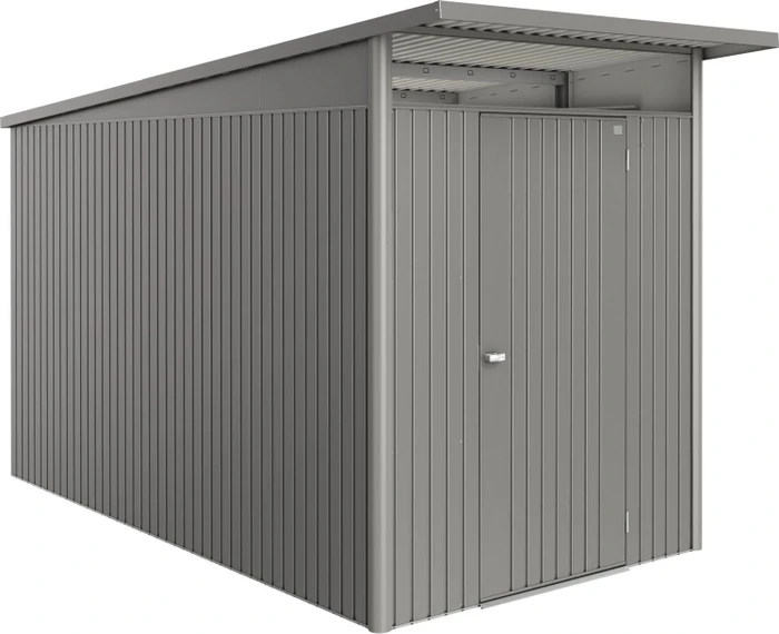 Biohort AvantGarde ECO A4 Gerätehaus quarzgrau-metallic
