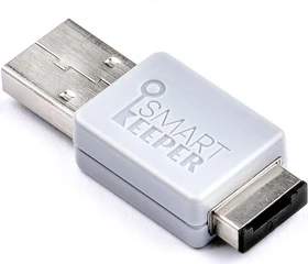 SmartKeeper Essential Lockable Flash Drive 32GB grau/schwarz, USB-A, USB 2.0