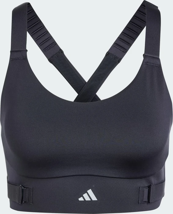 adidas FastImpact Luxe Run High-Support Sport-BH black (Damen)