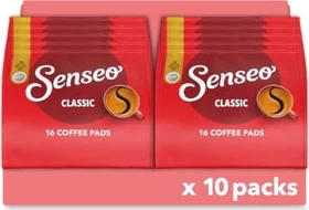 Douwe Egberts Senseo Classic Kaffeepads,   160 Stück (10x 16 Stück)