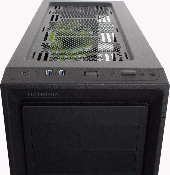 Nanoxia CoolForce 2 Rev. B schwarz, schallgedämmt