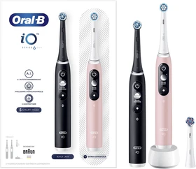 Oral-B iO Series 6 JAS22 black lava/pink sand + 2. Handstück