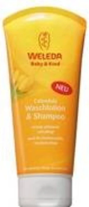 Weleda Calendula Baby Waschlotion & Shampoo, 200ml