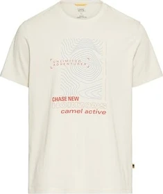Camel Active Organic Cotton T-Shirt kurzarm beige (Herren)
