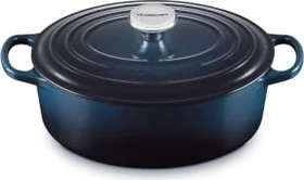 Le Creuset Signature Gusseisen Bräter oval 27cm 4.1l nuit